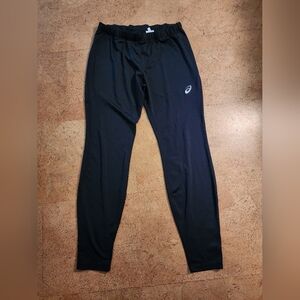 Asics Black Leggings Men's / Woman's XL Great Condition